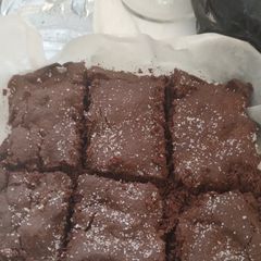 A picture of Old school chocolate shortbread. Airfyer low sugar.
