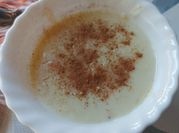 Una foto de arroz con leche con stevia