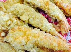 Hình của món Tôm tẩm bột chiên giòn.