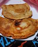 Empanadas fritas con habas