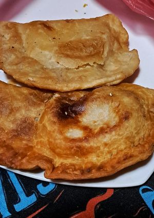 Una foto de Empanadas fritas con habas