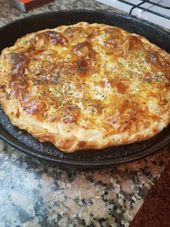 Una foto de Tarta de mozzarella y jamón cocido