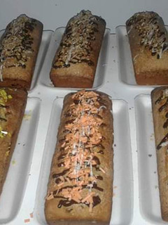Una foto de Budín con chip de chocolate