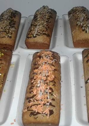 Una foto de Budín con chip de chocolate