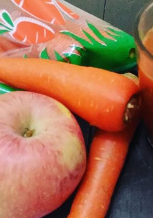 Foto resep Jus wortel + apel