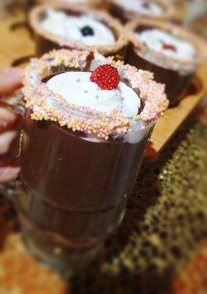 صورة لوصفة هوت شوكولاتة - Hot chocolate 🍫