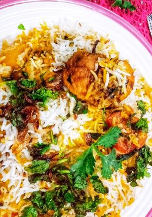 A picture of Sindhi Biryani!.