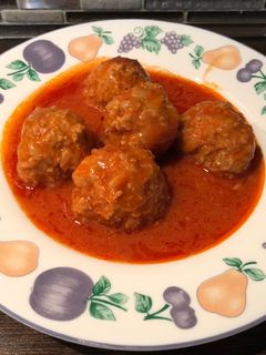 Paradicsomos húsgombóc recept fotója