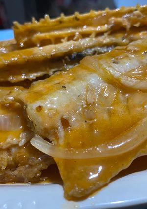 Foto resep Tulang Salmon Saus Asam Manis