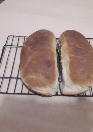 Una foto de Pan casero con harina integral