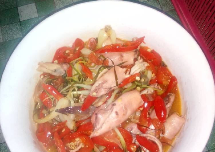 270. Sayur Cumi Asin With Lengkio