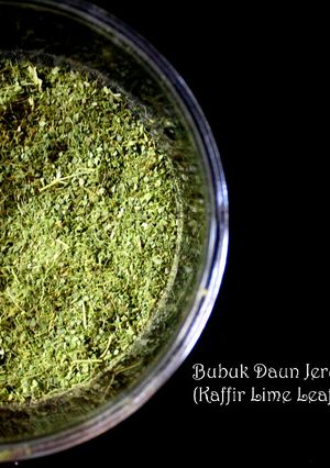 Foto resep Daun Jeruk Purut Bubuk (Kaffir Lime Leaf Powder)