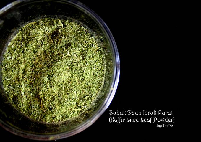 Resep Daun Jeruk Purut Bubuk Kaffir Lime Leaf Powder Oleh Thoharoh Romadhona Cookpad
