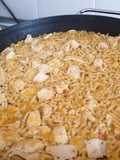 Fideuá de pollo