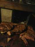 Churrascos de solomo en horno de barro