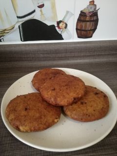 Una foto de Tortas de lentejas y arroz