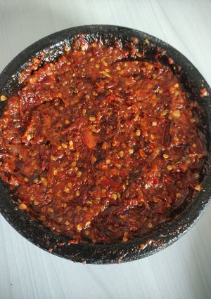 Foto resep Sambal Lamongan (Sambal pecel lele)
