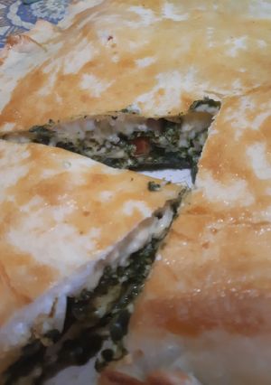 Una foto de Tarta de Espinaca