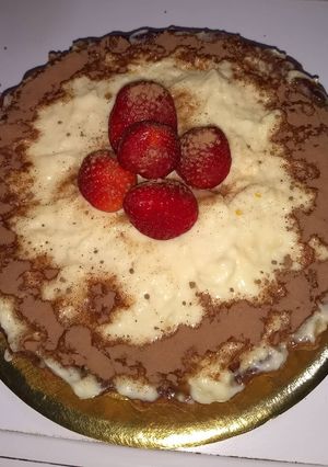 Una foto de Masa de tarta bien fácil sin manteca😚una delicia!😋🍓 Probala!!
