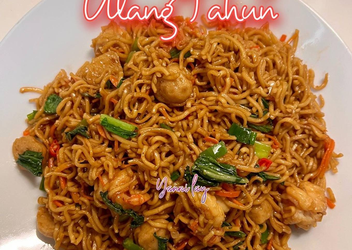 Mie Goreng Ulang Tahun Anti Gagal