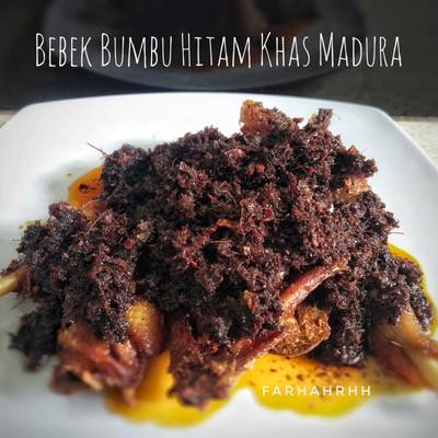 Resep Bebek Bumbu Hitam Khas Madura Oleh Ummu Zhalish Cookpad