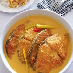 A picture of Fish / Spanish Mackerel in Spicy Coconut Cream.