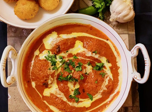 A picture of Malai kofta.