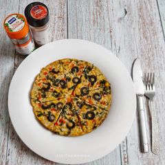 A picture of Egg Pizza.