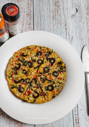 A picture of Egg Pizza.