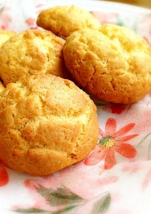 A picture of Xmas☆Melon Pan-Style Scones in 15 Minutes.