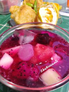 Foto resep Es buah sirup marjan