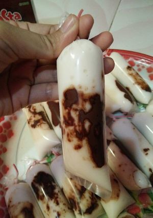 Foto resep Es Lilin Zebra ala Mami Ira