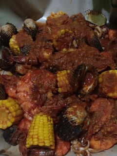 Foto resep Seafood Saus Padang