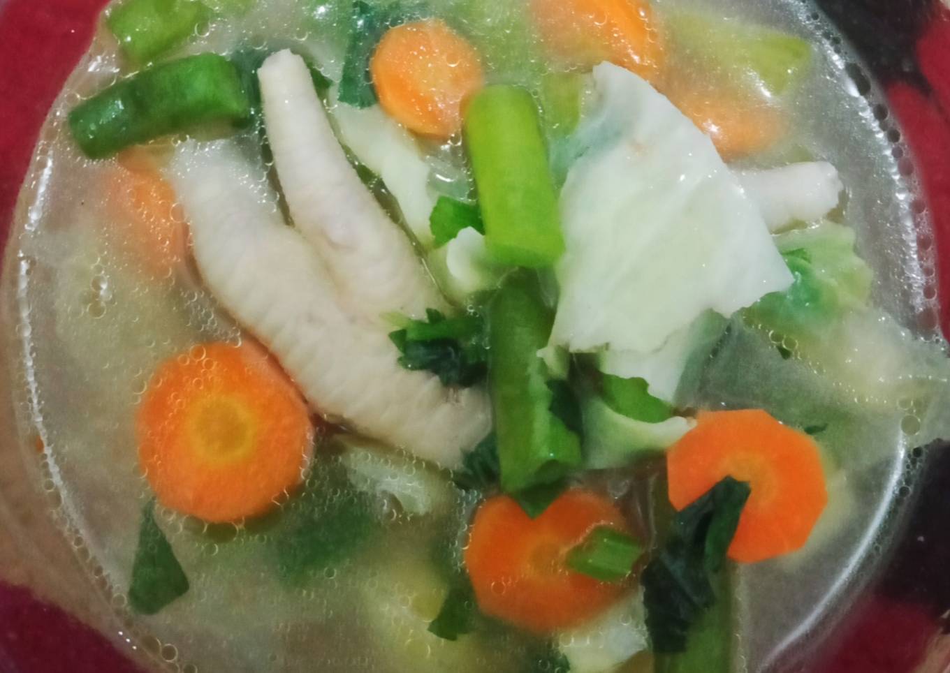 Sayur sop ceker