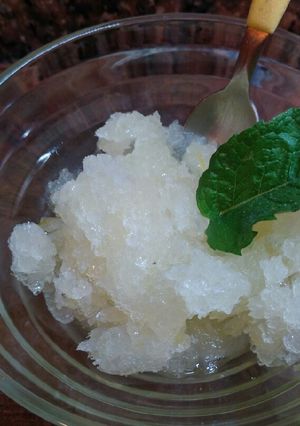 Una foto de Granita de Limón