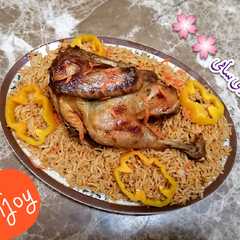 الارز الاحمر بالفراخ 😍😍😍-レシピのメイン写真