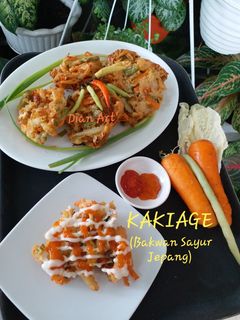 Foto resep KAKIAGE (Bakwan Sayur Jepang)