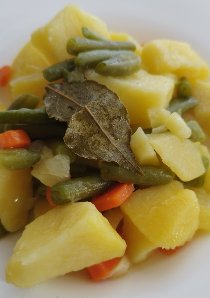 Una foto de Hervido de verduras