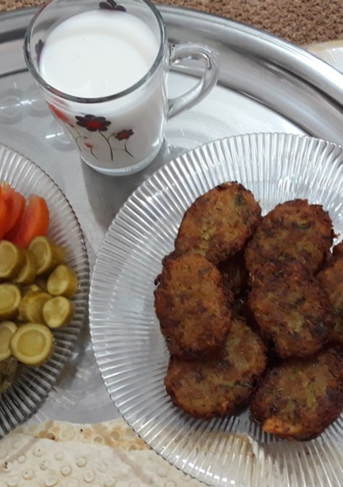 عکسی از دستور شامی کباب