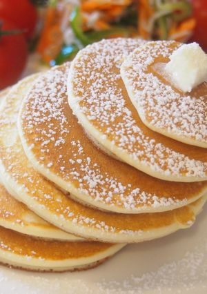A picture of Easy Rice Flour Pancakes – Just Mix and Cook!.