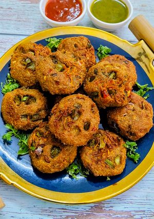 रागी पकौड़ा भजिया - न्यू स्टाइल नाश्ता रेसिपी मुख्य फोटो