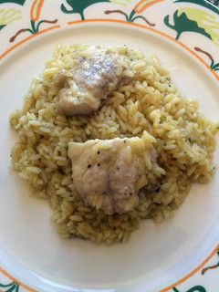 Una foto de Arroz con sargo