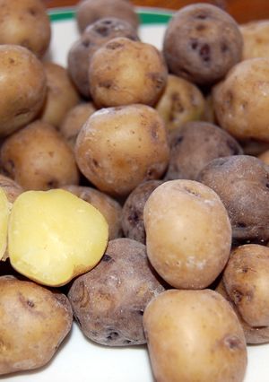 Una foto de Papas arrugadas