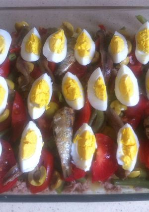 Una foto de Ensalada de papas