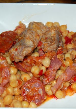 Una foto de Garbanzos compuestos
