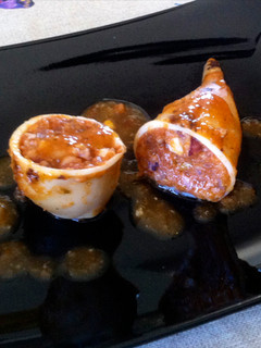 Una foto de Calamares rellenos