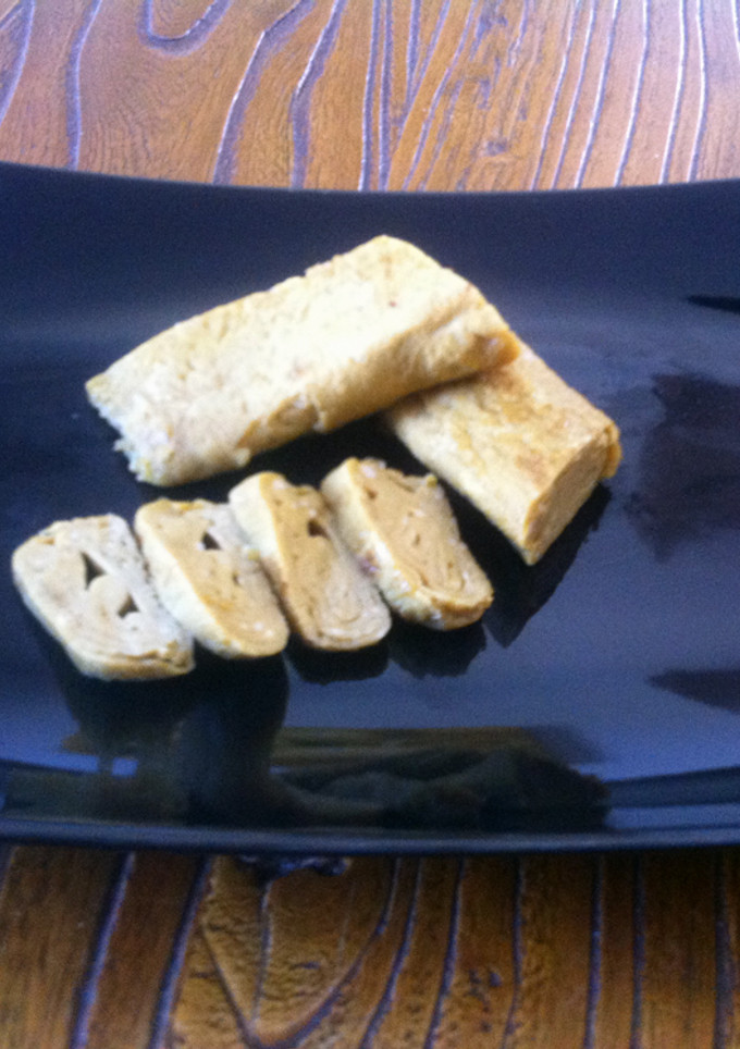 Una foto de Tortilla dulce japonesa