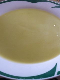 Una foto de Crema de calabacín