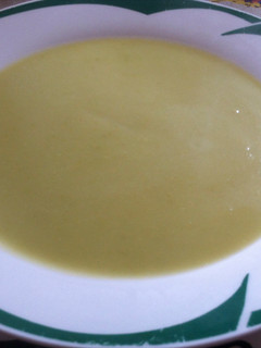 Una foto de Crema de calabacín