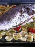 Bocinegro al horno